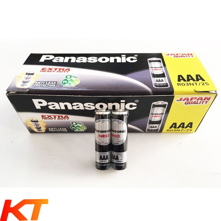 Pin AAA Panasonic NEO R03NT-2S Extra Heavy Duty.