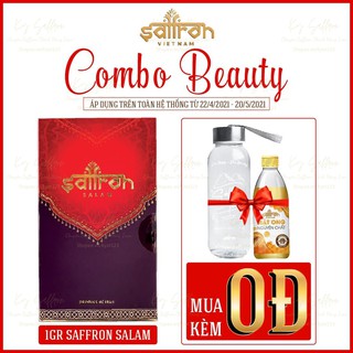 [Quà Cực HOT] Saffron (Nhuỵ Hoa Nghệ Tây) SALAM 1Gr, Tặng Combo Quà Tặng Sang Xịn Mịn Siêu Khủng Đón Hè