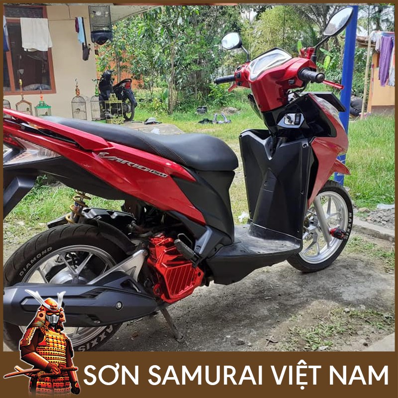 Combo Màu Đỏ Sáng S138 Sơn Samurai