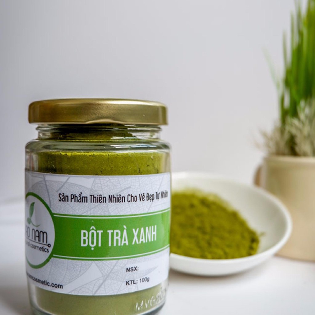 Bột Trà Xanh Dùng Cho Spa 100g