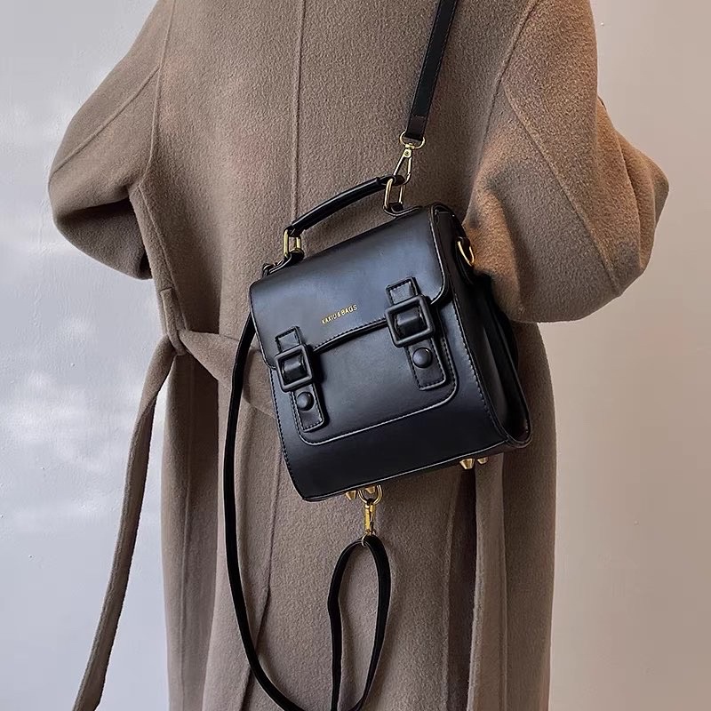 [ COMBO BALO MINI DA PU VINTAGE CHỐNG THẤM + MÓC KHOÁ MINI, CỘT TÓC, PIN CÀI,... ]