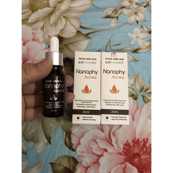 Serum Nanophy Acnes Chính Hãng- Ngừa Mụn, Giảm Thâm Sẹo, An Toàn