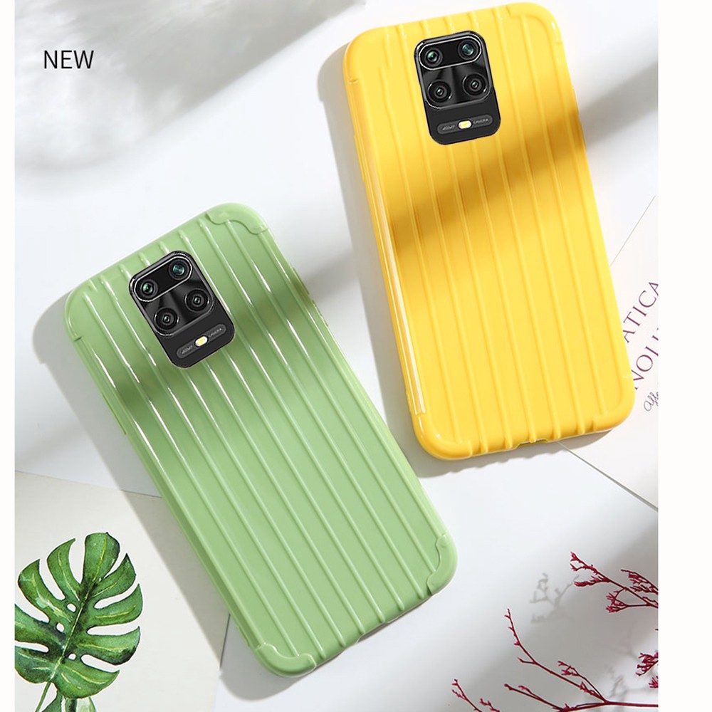 Ốp điện thoại màu kẹo kiểu hành lý cho XIAOMI Redmi Note 9S 9 S 9Pro Note 8 Pro Redmi 9 9A 9C 8A K30 Pro