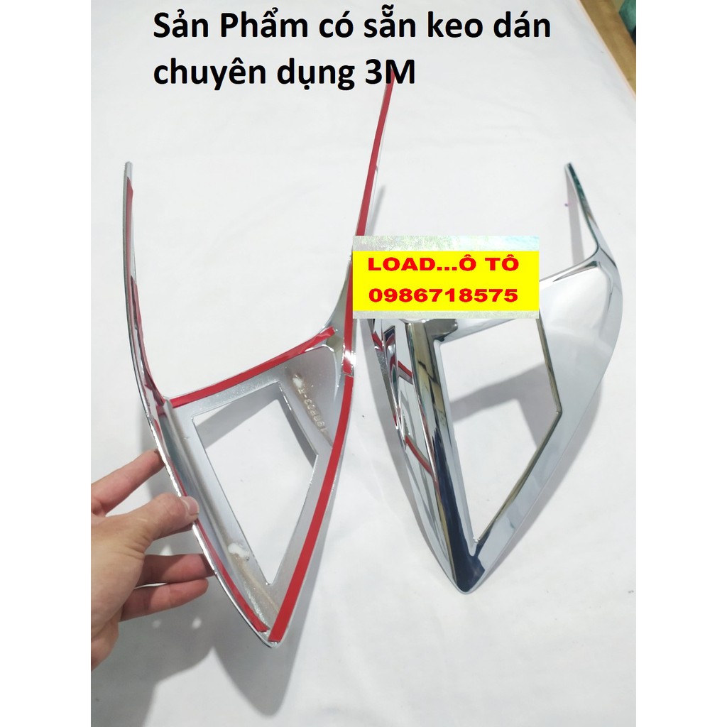 Ốp Đèn Pha Và Hậu Honda Brio 2022-2019 Mạ Crom Cao Cấp