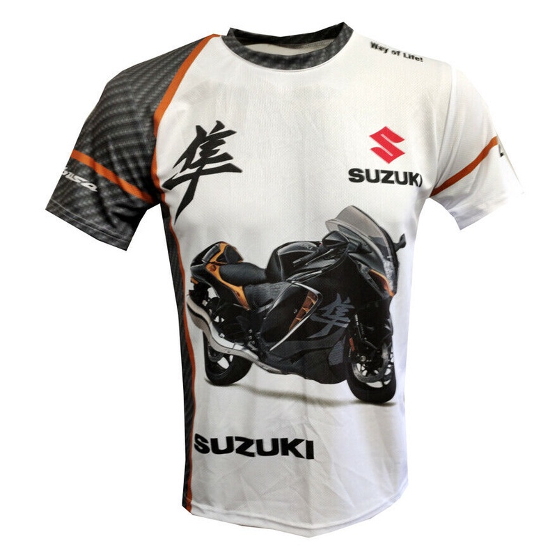Áo thun Suzuki Fashion New Boulevard Gsx-r Hayabusa Biker Maglietta