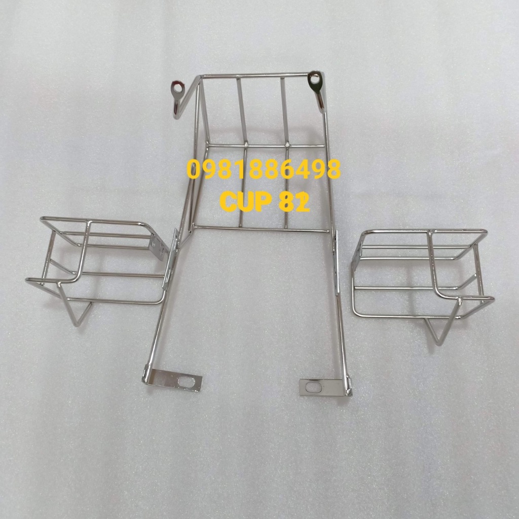 Chụp INOX BẢO VỆ ĐÈN LÁI SAU XE CUP 81/CUP 82