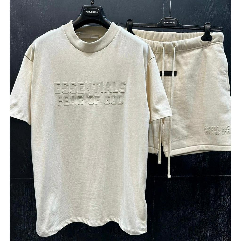 - Set Quần Áo FOG Fear Of God ESSENTIALS SS23 , Combo bộ quần áo FOG ESSENTIALS nam