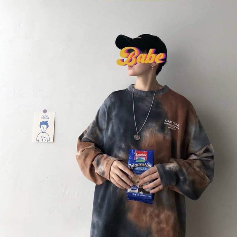 Áo hoodie thun cotton tay dài mềm mịn mặc cực thích