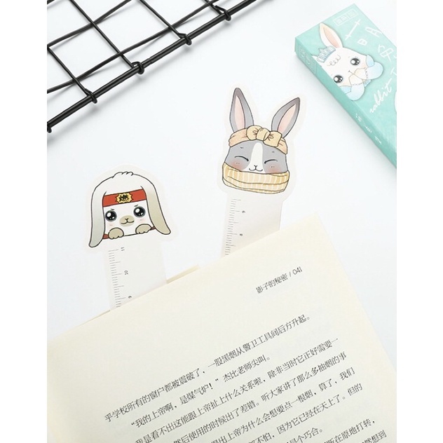 Hộp 30 bookmark thước kẻ siêu xinh