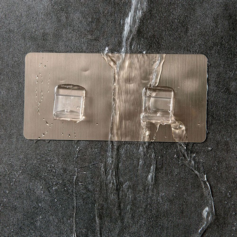 Móc treo đồ dán tường bằng nhựa chống thấm nước tiện dụng cho nhà bếp/ nhà tắm