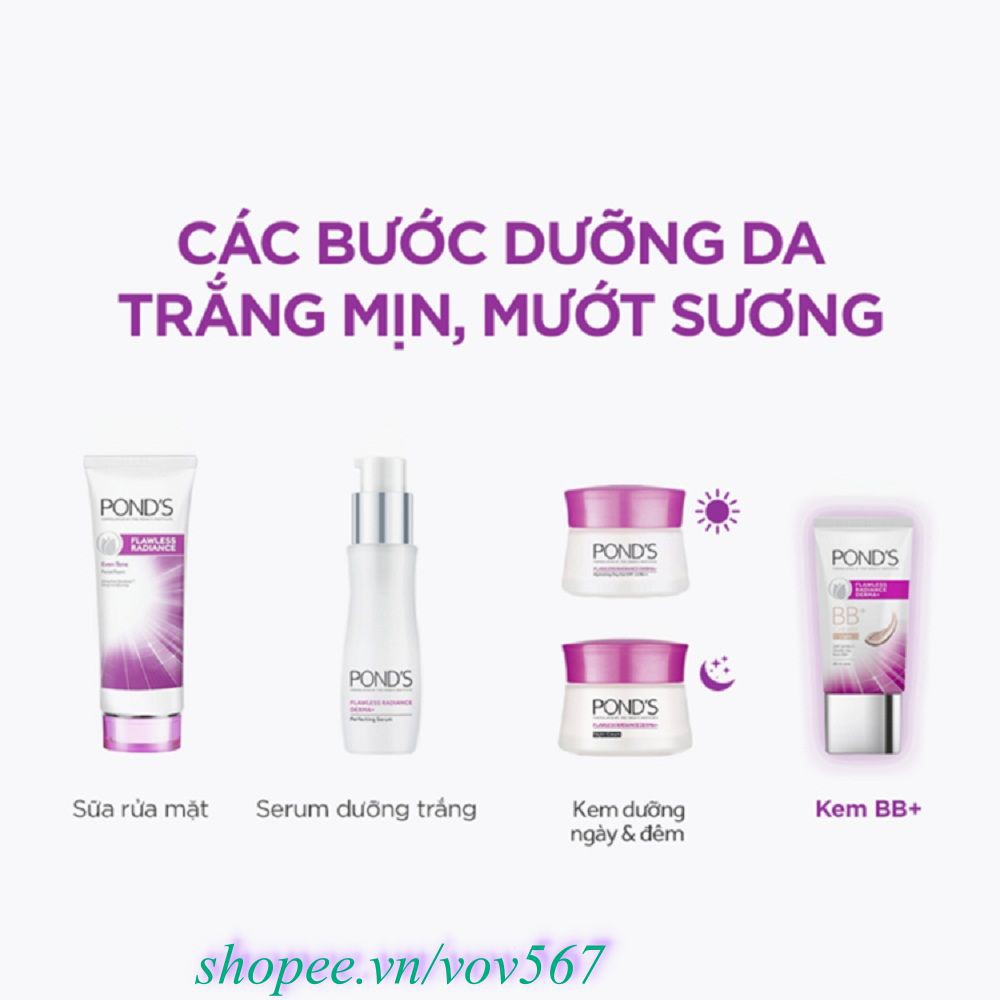 Kem dưỡng trắng tạo nền Ponds BB Cream Light 25g 100% Chính hãng, vov567 cung cấp và bảo trợ.