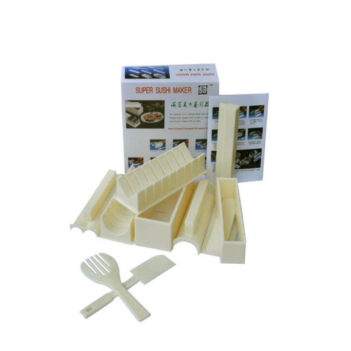 Đồ Làm Sushi Kimbap Cơm Cuộn 10 Món Tiện Lợi (4 Khuôn) TR120 | BigBuy360 - bigbuy360.vn