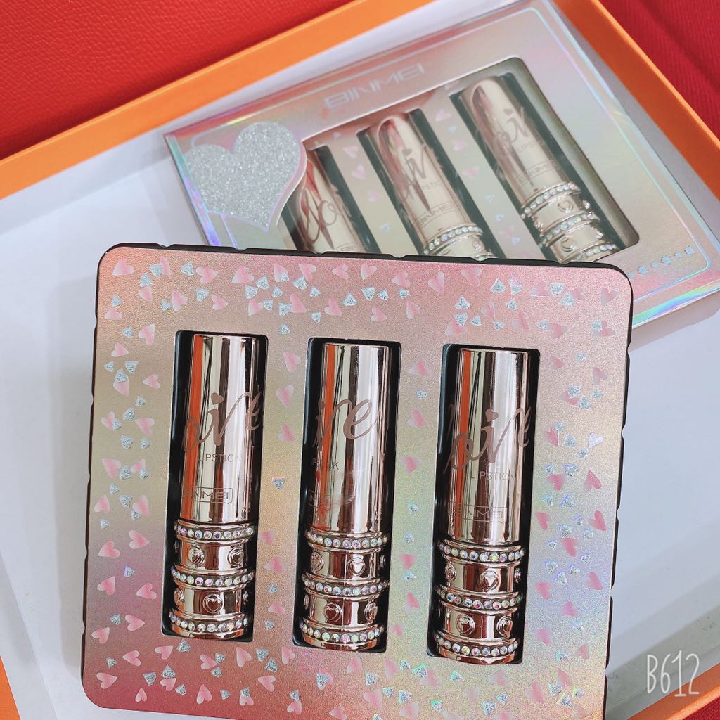 Set 3 son lì đính đá Binmei G346 | BigBuy360 - bigbuy360.vn