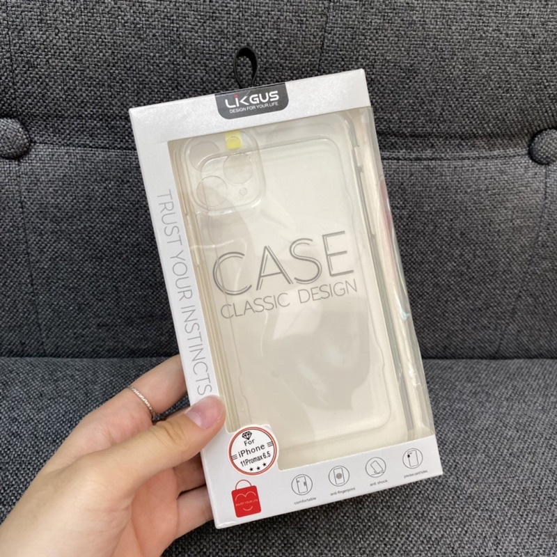 Ốp trong Likgus không ố vàng chính hãng cho các đời iphone