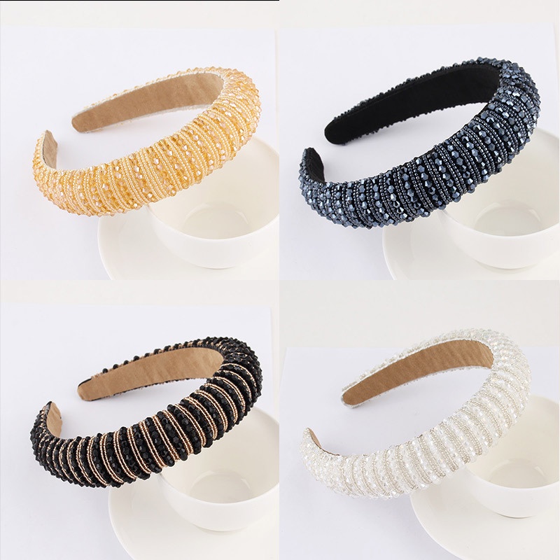 Cài Tóc Đính Đá Và Ngọc Trai Nhân Tạo Thiết Kế Mới Thanh Lịch Dành Cho Cô Dâu