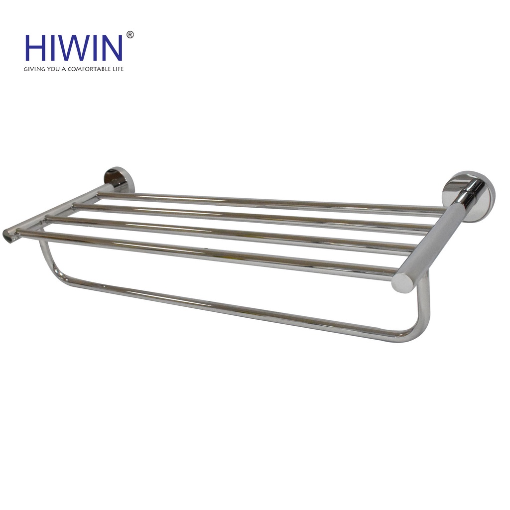 Giàn khăn, giá treo khăn nhà tắm inox 304 mặt gương HIWIN Y- 5039