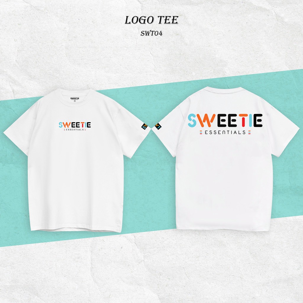 Áo thun SWEETIE LOGO Tee - Trắng - Unisex