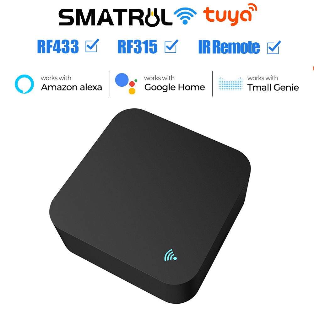 Điều khiển từ xa Tuya SMATRUL thông minh WiFi RF IR để điều hòa không khí bật TV rèm từ Alexa Google Home Yandex Alice