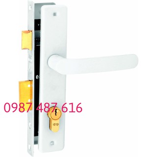KHÓA TAY GẠT VIỆT TIỆP 04381 DÙNG CỬA NHÔM ĐỐ NHỎ  HỆ 700 - CỬA SẮT ĐỐ NHỎ HỘP SẮT ĐỐ 3/6  CHÍNH HÃNG 100%