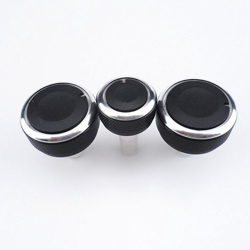 Set 3 núm điều khiển máy điều hòa AC dành cho VW Volkswagen Passat B5 Lingyu | Golf 4 Old Bora