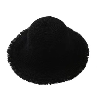 Mũ cói vintage đi biển