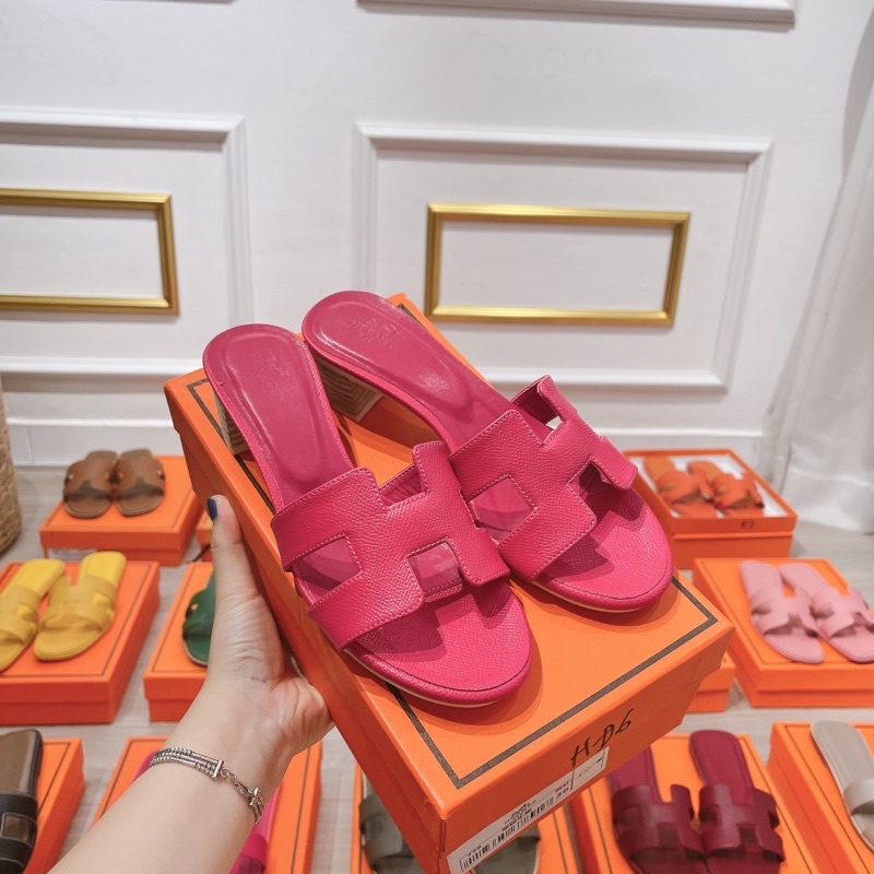 Guốc hm gót trụ dáng basic hot hit fullbox