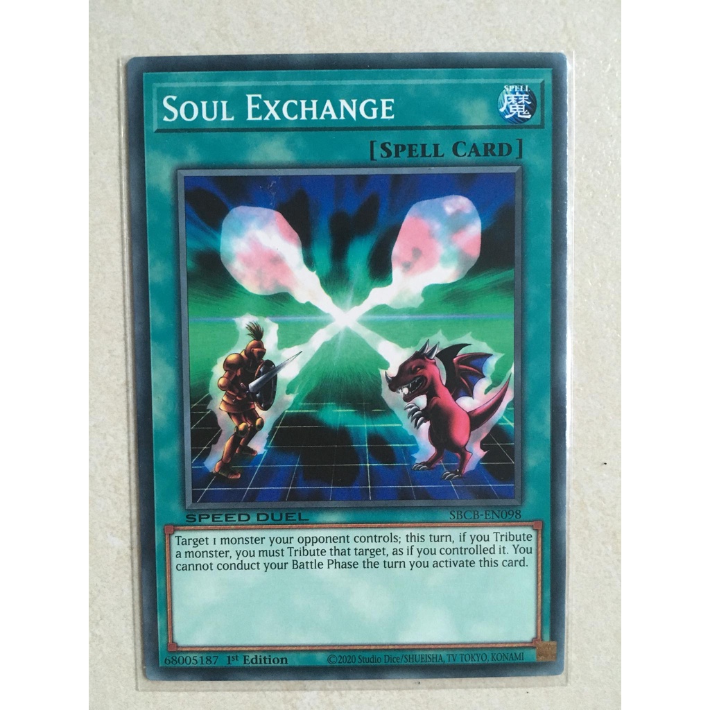 Bài yugioh speed duel - soul exchange mã SBCB,SGX2, SGX3, SBC1