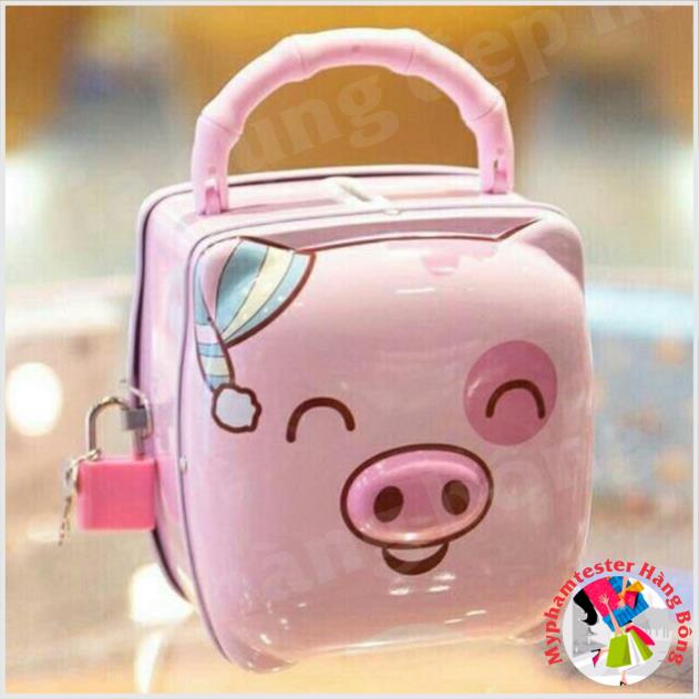 Két đựng tiền hình con heo cu te đáng yêu có khoá