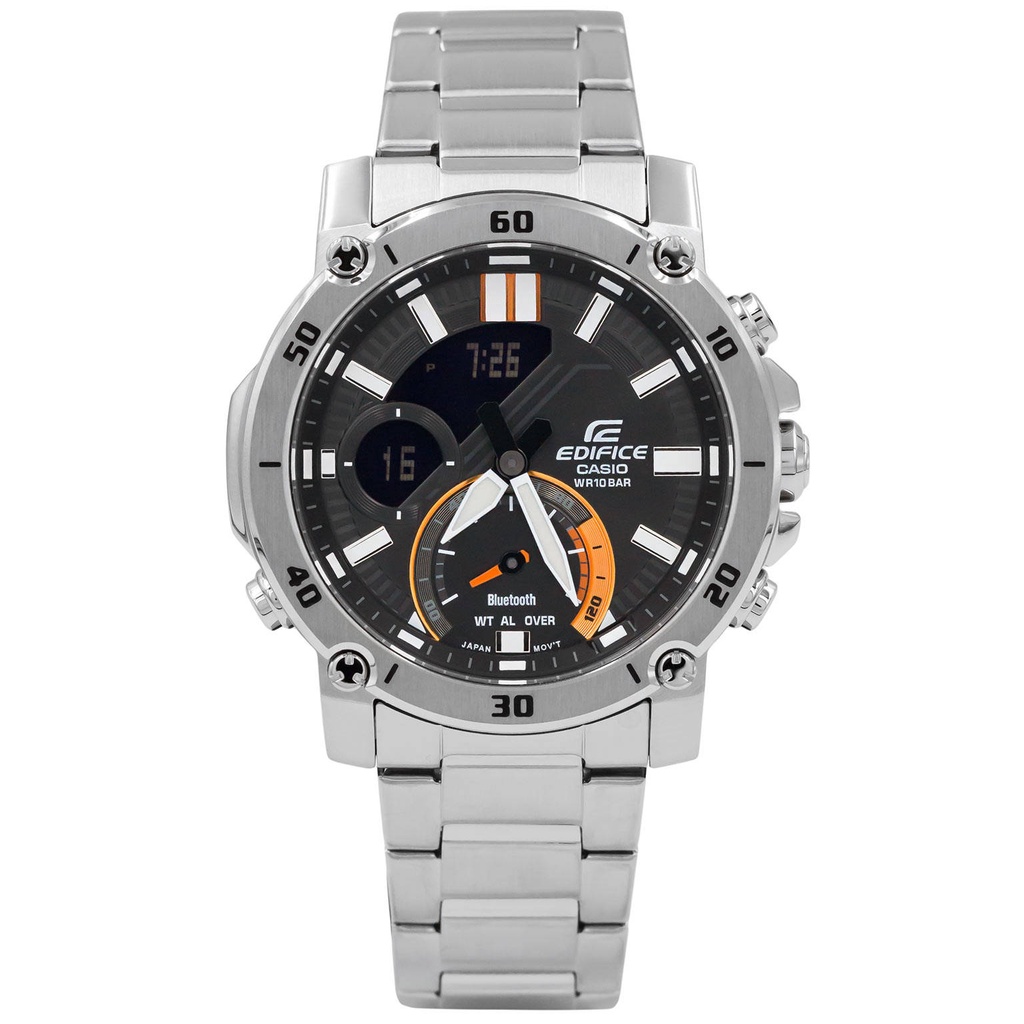 Đồng hồ nam Casio Edifice chính hãng Anh Khuê ECB-20D-1ADF (46mm)