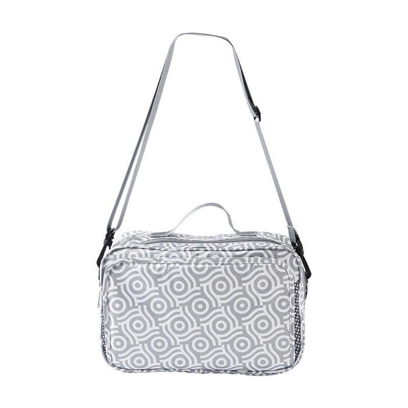 Túi Vải Oxford Đựng Tã Lót Xe Đẩy Em Bé Nhiều Ngăn Chống Nước