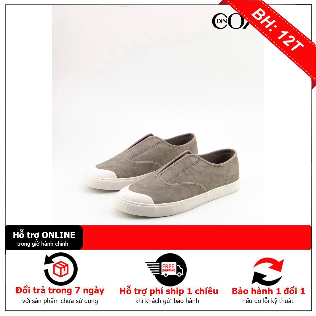 Giày Lười Nam DinCox Grey 1912