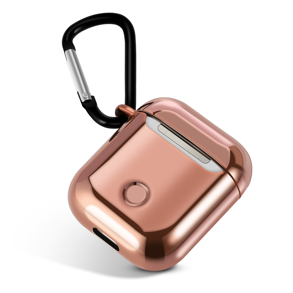 Bao Case Mạ Chrome Cao Cấp Cho Airpods 1/ Airpods 2.