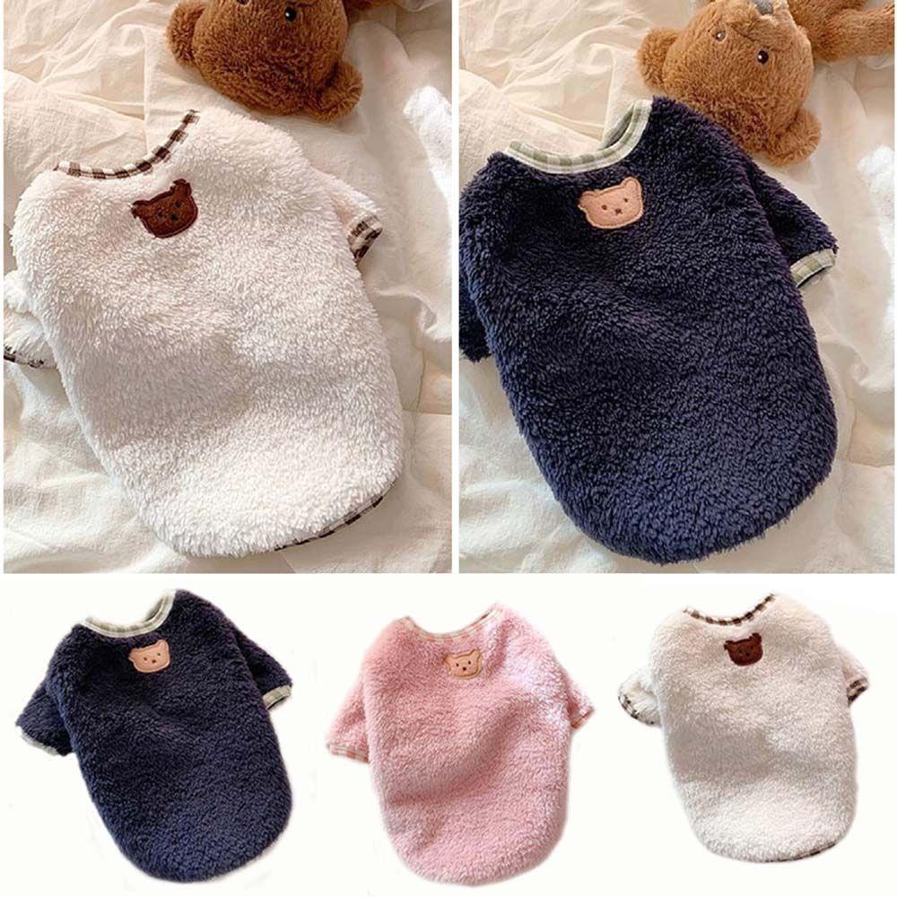 Áo Hoodie Bằng Vải Flannel Mềm Mại Dành Cho Thú Cưng