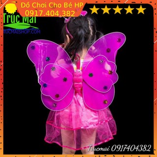 [SIÊU SALE] combo bộ cánh bướm cho bé và gậy phát sáng đồ chơi trung thu ✅  Đồ Chơi Trẻ Em HP