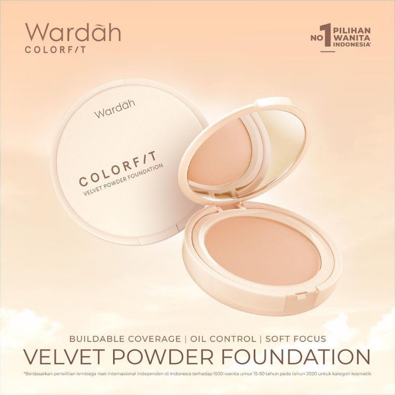 (hàng Mới Về) Phấn Nền Wardah Colorfit 11g Chất Lượng Cao | BigBuy360 - bigbuy360.vn
