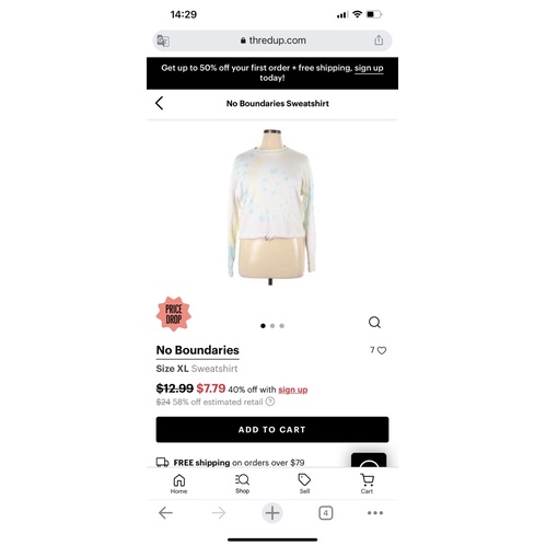 Áo Nỉ Sweater Loang Màu Xuất Dư