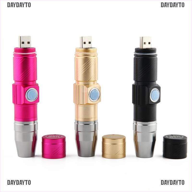 Đèn Pin LED UV 365nm 3 Chế Độ Kèm Sạc USB Tiện Dụng Chất Lượng Cao