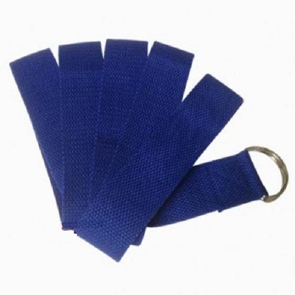 Dây Đai Tập Yoga Strap Sợi Cotton Cao Cấp ANFIT Siêu Bền Dài 1,83m x 3,8cm và 2,5m x 3,8cm