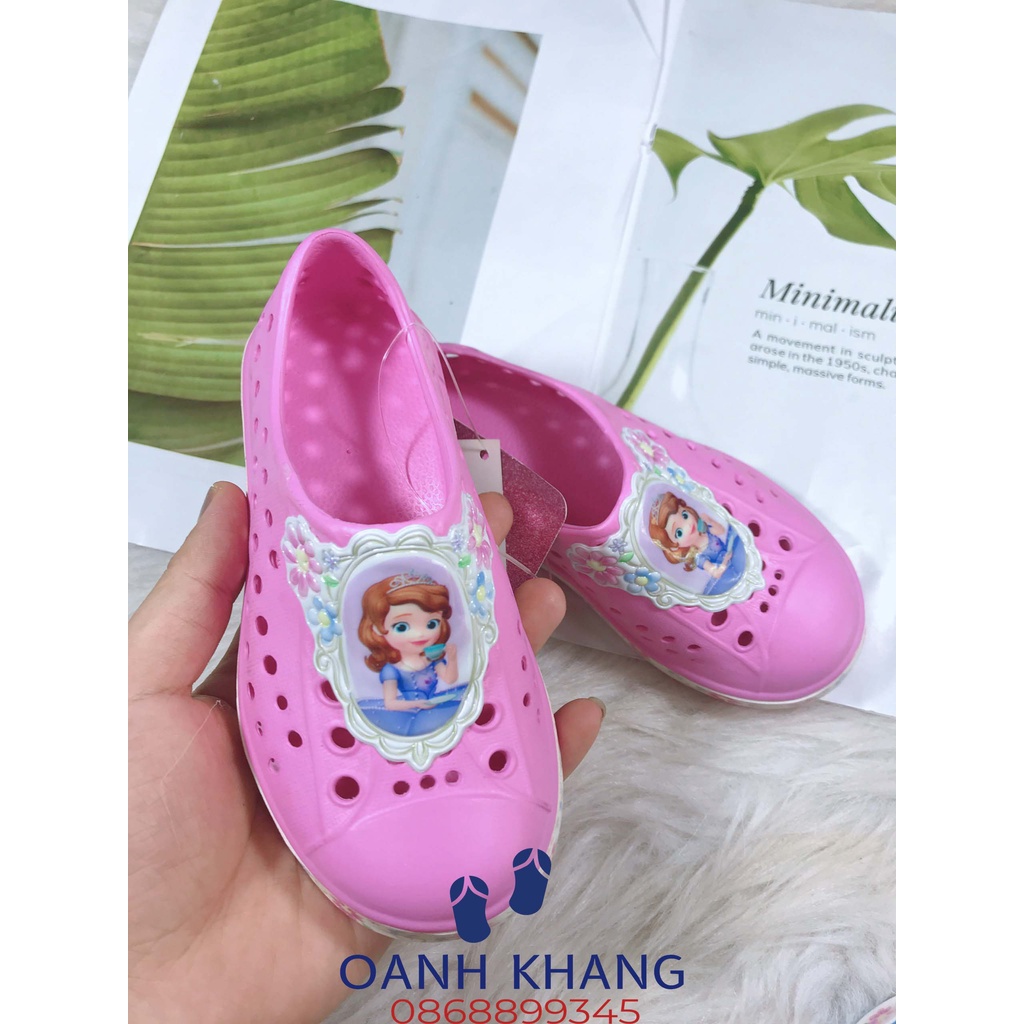 Giày sục nhựa bé gái AERA Sofia Thái Lan