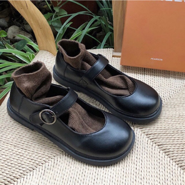 [CÓ SẴN] Giày oxford ulzzang quai ngang mary jane - CÓ CLIP - ảnh thật | BigBuy360 - bigbuy360.vn
