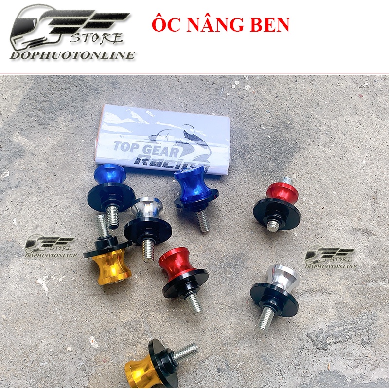 Ốc Nâng Ben Xe Sport Naked Biker 8 Ly Nhôm CNC