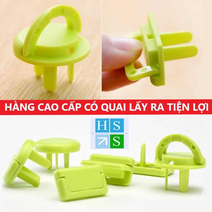 BỘ 06 NẮP BỊT LỖ Ổ ĐIỆN an toàn cho trẻ em (Hàng chuẩn có vỉ) - HS Shop Đà Nẵng