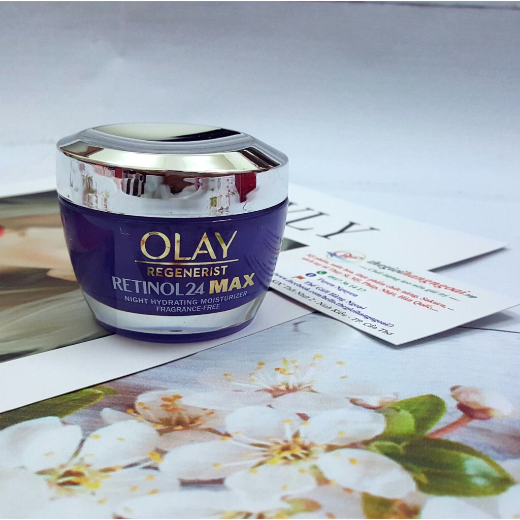 Kem Olay Retinol MAX Night tái tạo sáng da ban đêm 48g