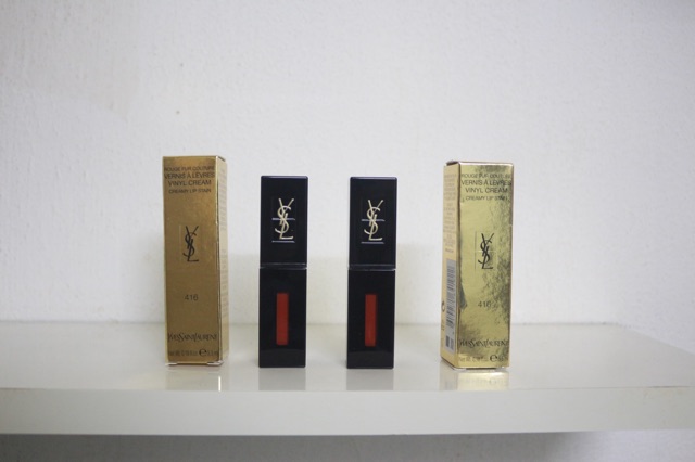 Son YSL Rouge Pur Couture Vernis A Levres Vinyl Cream 416