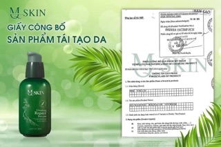 SERUM NHÂN SÂM TÁI TẠO DA MSKIN