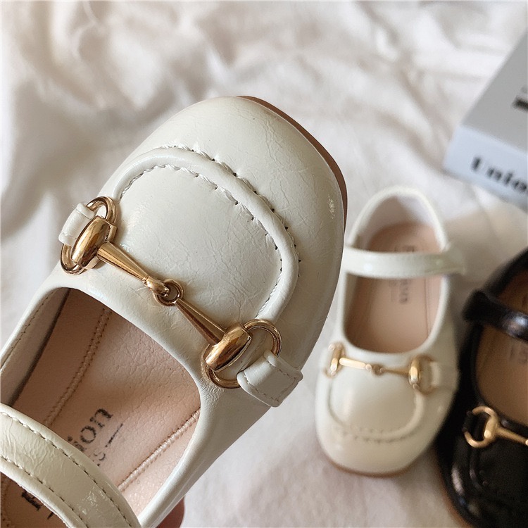 Giày Búp Bê Da Mềm  Kiểu Dáng Đáng Yêu Cho Bé Gái 2-16 Tuổi A359