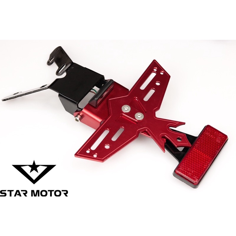 Pass  bát biển số nhôm CNC tăng chỉnh mẫu cánh chim dành cho Exciter - Winner - R15v3