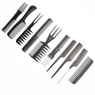 Bộ Lược Làm Tóc Chuyên Dụng 10 Món