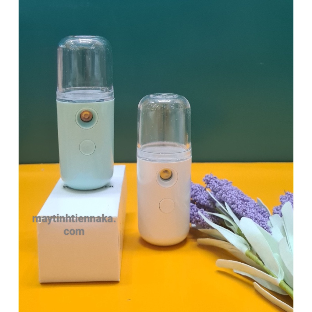 Quạt hơi nước,Máy Xông,Máy phun sương mini Nano màu xanh cực đẹp
