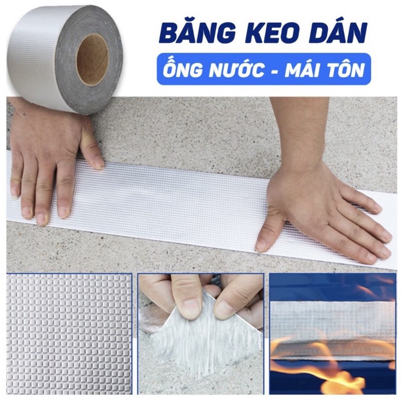 Băng Keo Siêu Dính Waterproof  Chống Thấm Loại 5-10 Cm.